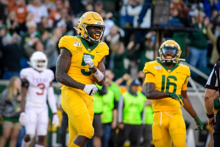 Denzel Mims from Baylor University - WR Prospect